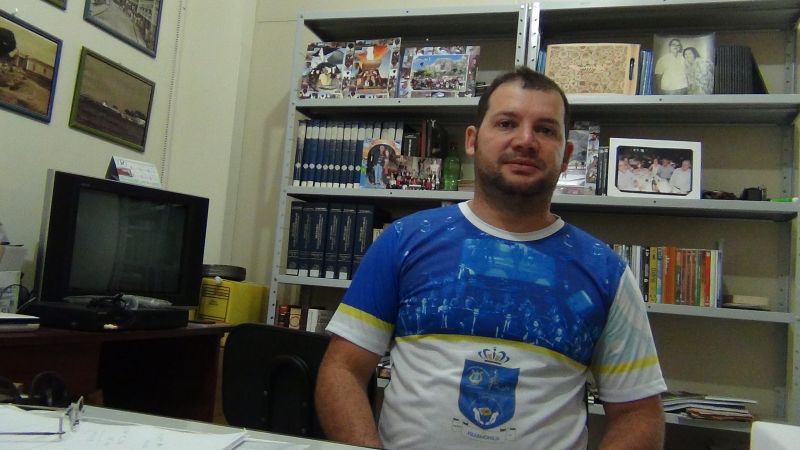 Adson Wender Sousa - Diretor da Filarmônica Prof. José Agostinho da Fonseca 